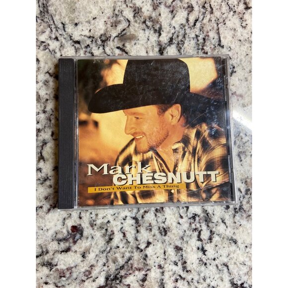 Mark Chesnutt CD 1999 I Don’t Want To Miss A Thing Country Album Decca DRND 7003 - Picture 2 of 5